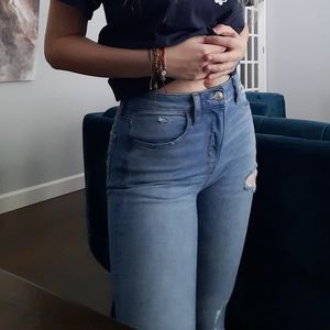 american eagle super high rise jeggings NWOT